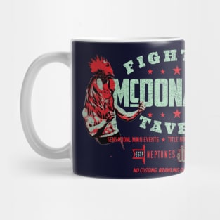 Vintage Fighting McDonagh's Tavern Mug